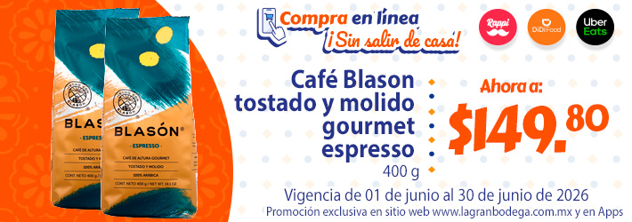 CAFÉ BLASON ESPRESO 400G